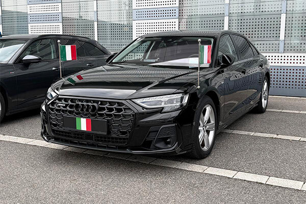 Audi A8 L 2026 front4italy